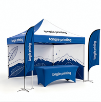 Tente de salon professionnelle hexagonale 10x10 avec structure en aluminium, tissu Oxford 600D, revêtement imperméable de qualité supérieure, portable, écologique, pliable pour l'extérieur