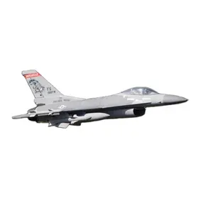 Espuma eps f16 vermelha rtf rc avião, brinquedos de controle de rádio