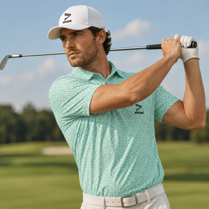 Ropa Deportiva Personalizada, Transpirable, Anti-UV, Ecológica, Camisetas de Golf con Estampado, Absorción de Humedad, UPF 50, Uniforme para Club de Golf - Product Image 1