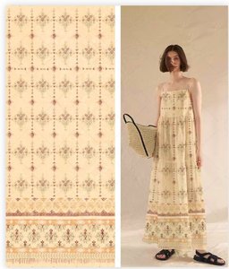 Custom Floral Printed Cotton <strong>Cloth</strong> - <strong>Small</strong> Flower Pattern Muslin/Voile/Duck Canvas | Cotton Poplin &amp; Lawn Dressmaking Fabric - Product Image 6