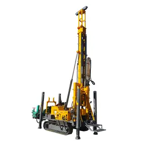 Desain terbaru beragam portabel 250M mesin Rig bor sumur air lubang Borehole Mini kecil elektrik dalam