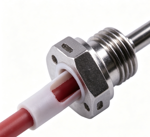 JUMO 902050/99-386-1011-1-6-41-322-11-3000/317 Screw-in Pt100 RTD Temperature Sensor G1/4 <b>Thread</b> 6 Probe 41mm <b>Insertion</b> Depth - Product Image 2