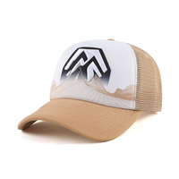 Fabricación Profesional de Gorras Trucker de Espuma para Hombre con Logotipo Bordado Personalizado, Gorras Trucker con Cierre a Presión y Malla, Gorras Trucker con Estampado Premium