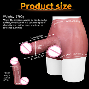El extensor <span class=keywords><strong>de</strong></span> pene con una fuerte sensación envolvente cuenta con un pene portátil <span class=keywords><strong>de</strong></span> silicona mejorado para una experiencia realista - Product Image 6