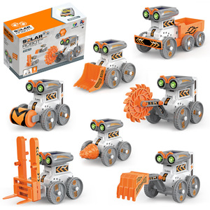 EPT 21 en 1 Robot solaire à construire, jouet éducatif STEM, jouet à piles solaires, ensemble de construction STEM avec 210 pièces - Product Image 1