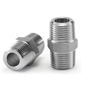 Nhà Máy bán hàng trực tiếp của 304 thép không gỉ <span class=keywords><strong>1</strong></span>/4npt đường kính bằng nam chủ đề núm vú - Product Image 3