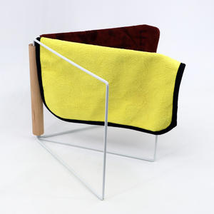 Porte-serviettes de cuisine pliable vertical, support de comptoir pour torchons, support suspendu pour le séchage et l'organisation - Product Image 2