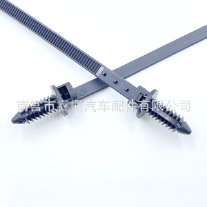 สายรัดเคเบิล Shuangxuan แบบมีหัวเกลียว พลาสติก ขนาดเดียว สำหรับมัดสายไฟในรถยนต์ - Product Image 2