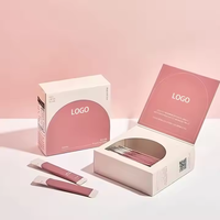 Boîte à fermeture éclair de luxe Boîte d'expédition avec bande de déchirure Appuyez sur un échantillon gratuit Boîtes d'emballage alimentaire de vêtements pour thé café