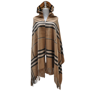 BLUE PHOENIX Men's Hoody Shawl 100% <strong>Wool</strong> Plaid Tartan Check Popular Cozy Soft Luxury Woven for Winter Warm <strong>Wrap</strong> - Product Image 3