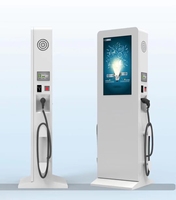 Équipement de publicité extérieure de kiosque d'affichage à cristaux liquides d'IP65, kiosque extérieur de signage de Digital, kiosque extérieur d'affichage avec le chargeur de voiture