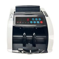 Compteur de Devises Étrangères UV+MG avec Fonction Calculatrice et Détection IR pour Billets Multidevises Américains 4800D2 LED Certifié ROHS pour Banques