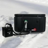 Refroidisseur d'eau 1/3 CV avec compresseur Sanyo et pompe à aubes, bain de glace portable 300L pour la récupération sportive