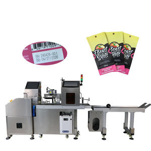 Sistema de Inspección por Visión y Marcado Láser Totalmente Automático Todo en Uno con Alimentación Automática para Bolsas |   Imprimir y Verificar Código QR DXF/PLT/AI/DWG - Product Image 5