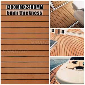 1200mmx2400mmx5mm Self Adhesive EVA Foam Faux Teak Decking <b>Boat</b> Sheet <b>Boat</b> Accessories Yacht Synthetic Teak Decking <b>Floor</b> Mat - Product Image 2