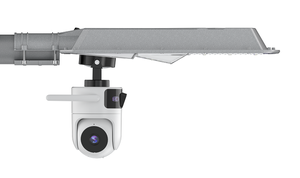 Système de caméra de sécurité <span class=keywords><strong>CCTV</strong></span> sans fil 1080p, indice de protection IP65, éclairage solaire de rue, source lumineuse LED, utilisation en jardin, 4 canaux, garantie 5 ans, ETL - Product Image 2