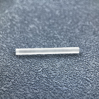 Lentille convexe en saphir personnalisée haute performance OEM 2,8*29 mm, revêtement antireflet, autoclavable, endoscope haute transparence