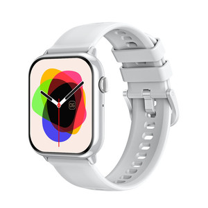 CM-HD15 Brand-new High-quality BT Call Water-resistant Silicone Smartwatch 1.75-inch Touch Screen Sports Step-counting Heart Squ - Product Image 3