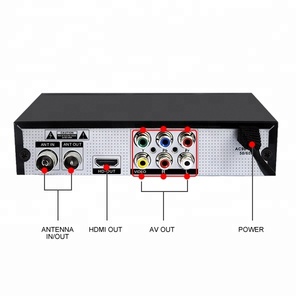 HD et PÉRITEL <span class=keywords><strong>DVB</strong></span>-<span class=keywords><strong>T2</strong></span> Décodeur avec PVR pour Enregistrer Vos Favoris Montre - Product Image 2