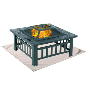 Tappetino Ignifugo in Silicone Impermeabile per Barbecue e Campeggio, Protezione per Griglia e Braciere - Product Image 1