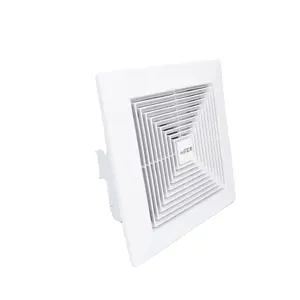 GABIO ABS exhaust fan ceiling-mounted pure copper motor 12 inch bathroom toilet kitchen mute pipe ventilation fan