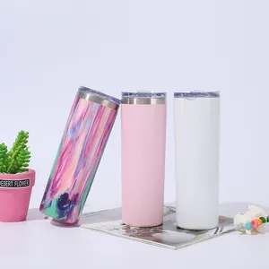 Individuelle Sublimations-Rosen mit Logodruck Becher Milch Kaffee Tee isolierte Wasserflaschen