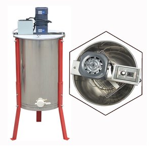Extractor Centrífugo Eléctrico de Miel de 2 Cuadros con Motor Eléctrico para Procesamiento de Miel - Product Image 1