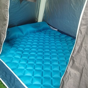 Para <span class=keywords><strong>Amazon</strong></span> al aire libre doble EVA colchoneta inflable para dormir tela compuesta de TPU a prueba de humedad para verano Camping Picnics logotipo personalizado - Product Image 3