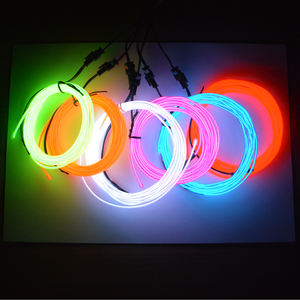 ロールの2.3mmフレキシブルエレクトロルミネッセントワイヤーカット可能な<span class=keywords><strong>EL</strong></span>照明ワイヤー - Product Image 2