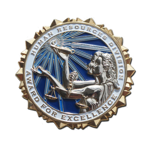 Sélectionnez des jetons de défi personnalisés par sublimation avec finition argent antique pour souvenirs et événements d'équipe - Product Image 3