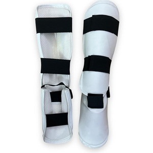 Protège-tibias et chauffe-jambes respirants personnalisés avec logo, protège-tibias professionnels pour adultes MMA, Kickboxing, Muay Thai, fabriqués sur mesure - Product Image 6