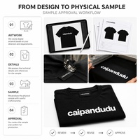 T-shirt à manches courtes en coton respirant pour homme, col rond classique, basique, pour les sports de plein air, personnalisable