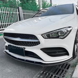 Pour Mercedes Benz Classe CLA C118 X118 AMG 2020-2023 : Lame de pare-chocs avant, séparateur, diffuseur, kit carrosserie, protection de pare-chocs - Product Image 4