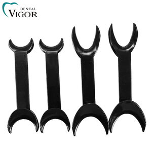 Tandheelkundige Zwarte Dubbelkoppige Opener Wegwerp Expander Instrument Wangrekker Met Dubbele Kop - Product Image 2