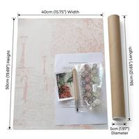 Kit de Peinture Diamant 5D DIY de Haute Qualité pour Adultes et Enfants, Série Hibou Animal, Broderie Diamant Complète pour Décoration Murale Domestique