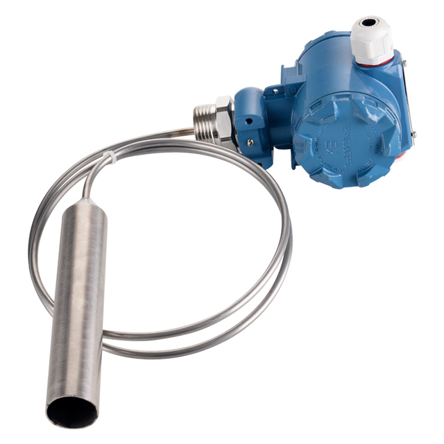 Stainless Steel Lead Cable Submersible High Temperature Level Transmitter Hot Water Liquid Level Sensor With RS485 4-20mA