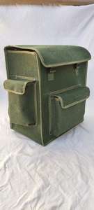 Caja de Herramientas de Lona Cuadrada Verde Grande Personalizada, Caja de Almacenamiento Portátil con Cierre de Cremallera Multicapa, Mochila Reforzada para Uso en Exteriores - Product Image 3