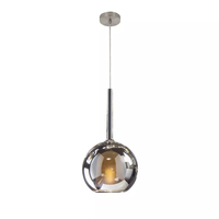 Lustre Nordique Moderne en Verre Soufflé pour Plafond, Suspension Luminaire Intérieur pour Escalier, Plafonnier Scandinave