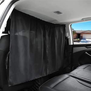 Divisorio per <span class=keywords><strong>auto</strong></span>, tenda universale per <span class=keywords><strong>auto</strong></span> Taxi, isolamento interno anteriore e posteriore copri <span class=keywords><strong>parasole</strong></span> divisorio - Product Image 4