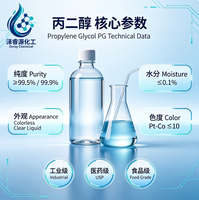 Mono propylène glycol alcool prix usine CAS 57-55-6 qualité industrielle 99% agent antigel