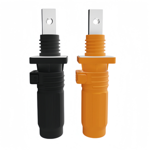 Conector de Almacenamiento de Energía de 150A 200A con Enchufe Rápido y Orificio de Rosca Recta, Terminal de Enchufe de Alta Corriente Impermeable de Núcleo Único - Product Image 1