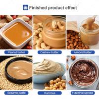 Ligne de production de fabrication à grande échelle de tahini de sésame, de beurre de cacahuètes, de noix, de petites machines à noisettes