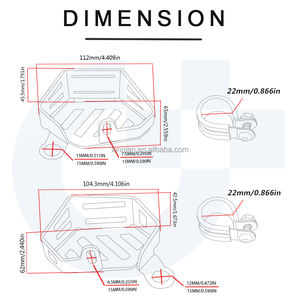 Accesorios para Motocicleta BMW R1200R LC, Protector de Aceite de Embrague, Cubierta de Depósito de Líquido de Frenos R nine T, R1250RS <span class=keywords><strong>R1250R</strong></span> R 1250 R 1250RS - Product Image 6