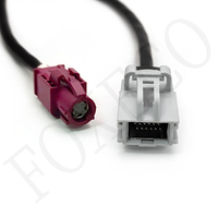 FOXECO Automotive-Stromkabel mit verzinntem Kupferleiter, IP67, HSD LVDS, für zentrale Steuerung, Bildschirmkabelbaum, High-Gain-Navigation, extern