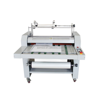 Machine automatique de laminage à froid pour rouleaux de film plastique, feuilles de papier A1, laminage double face