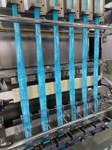 Machine de production de sachets stick entièrement automatique multi-voies pour poudre nutritive de sucre, 10 grammes, avec pesage stable - Product Image 3