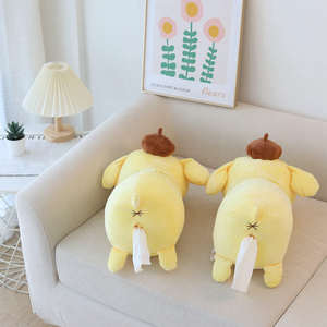 กล่องกระดาษทิชชู่รูปสุนัขพุดดิ้งหมอนตุ๊กตาของเล่นตุ๊กตากระดาษทิชชู่น่า<span class=keywords><strong>รัก</strong></span>ของขวัญวันเกิด - Product Image 2