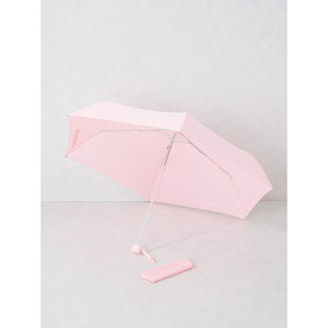 Ombrello da lavoro pieghevole a tre ruote leggero da 54 cm rosa Mini ombrello da taschino 8K - Product Image 1