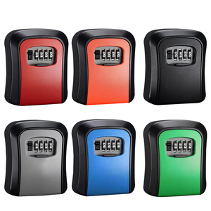 Boîte à code à combinaison <span class=keywords><strong>en</strong></span> plastique durable et étanche avec déverrouillage par mot de passe, finition polie et fonction antivol – Excellent rapport qualité-prix - Product Image 4