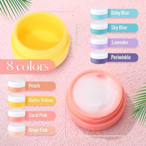 กระปุกพลาสติก PP ขนาด 250 มล. 300 มล. 500 มล. แบบมีฝาเกลียว สำหรับครีมทาตาและแป้งฝุ่น  พร้อมพิมพ์ลายซิลค์สกรีน - Product Image 2